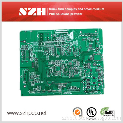 ISO, UL, RoHS 4layers 3/3mil HASL Circuit Board